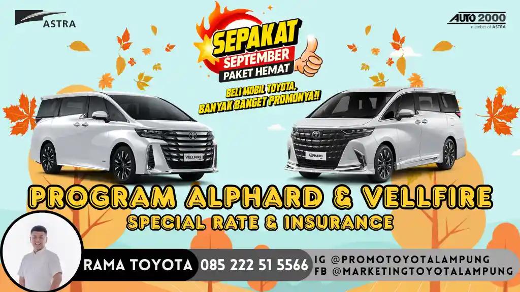 Promo Toyota Alphard & Vellfire – Gratis Asuransi & Bunga 0% | Auto2000