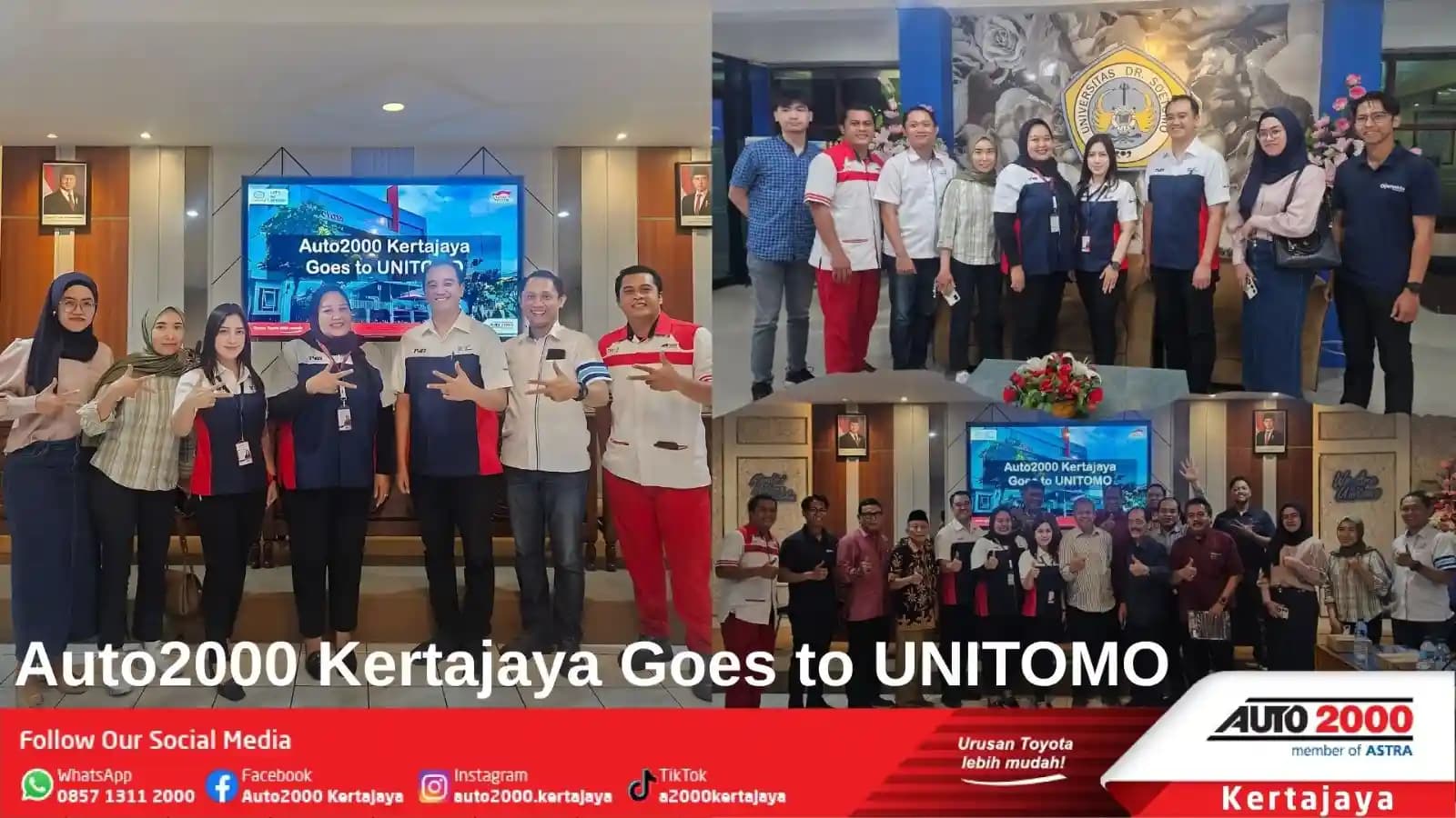 Run Unitomo AUTO2000 KERTAJAYA GOES TO UNITOMO | Auto 2000