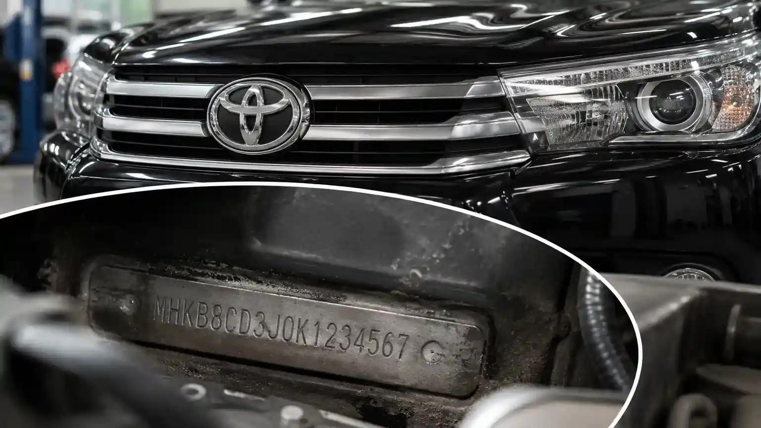 Cara menjaga nomor rangka mobil agar tetap jelas dan tidak berkarat