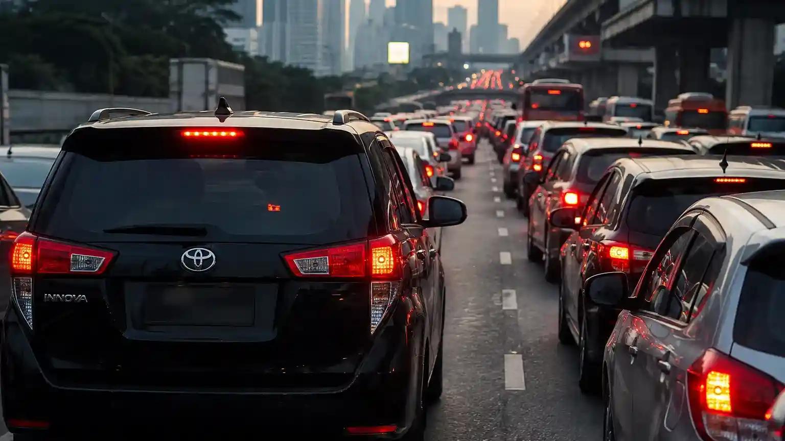 Penyebab konsumsi BBM mobil meningkat saat macet
