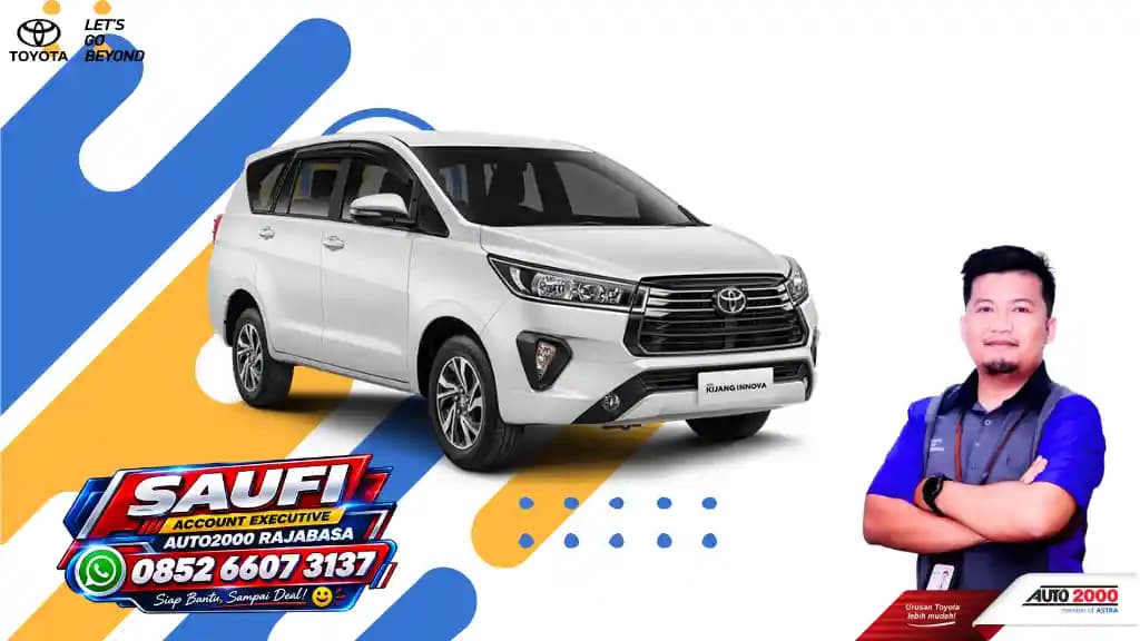 Promo Toyota Innova Reborn cashback BBM di Pringsewu