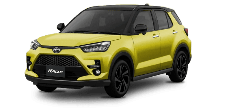 SIMULASI KREDIT TIPE MOBIL TOYOTA RAIZE RAIZE 1.0T G CVT ONE TONE