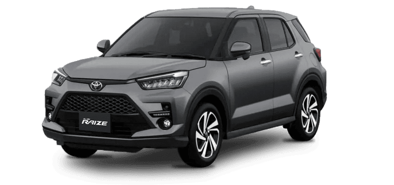 SIMULASI KREDIT TIPE MOBIL TOYOTA RAIZE RAIZE 1.2 G M/T ONE TONE